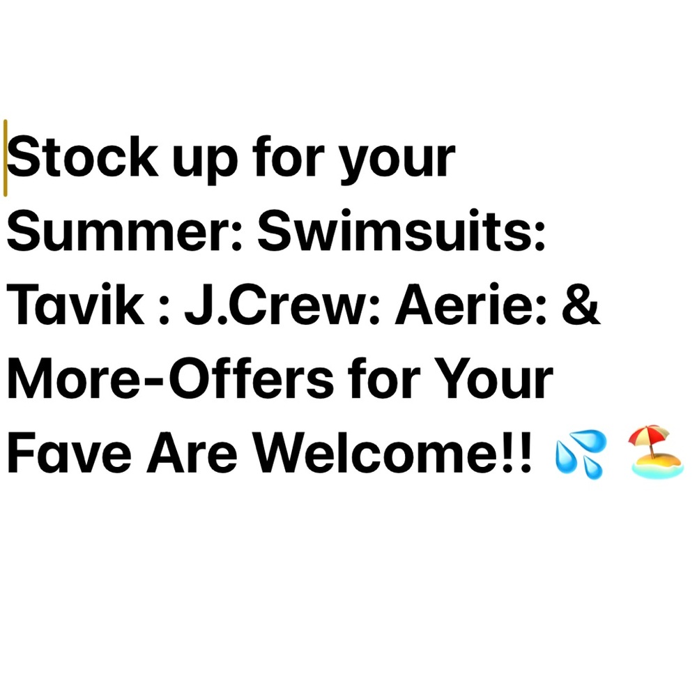 J.Crew Summer Swimwear Collection